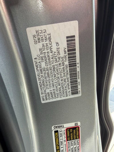 2021 Honda Odyssey EX