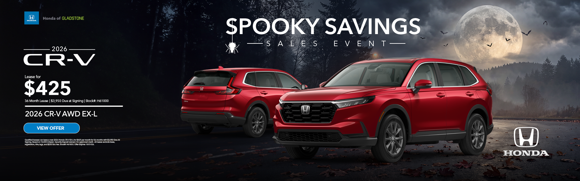 Spooky Savings