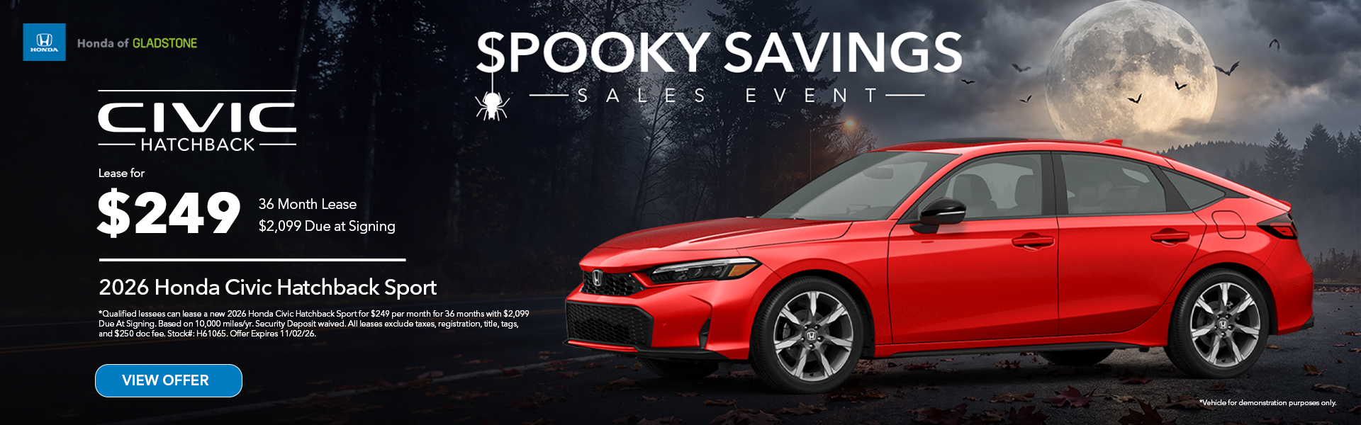 Spooky Savings