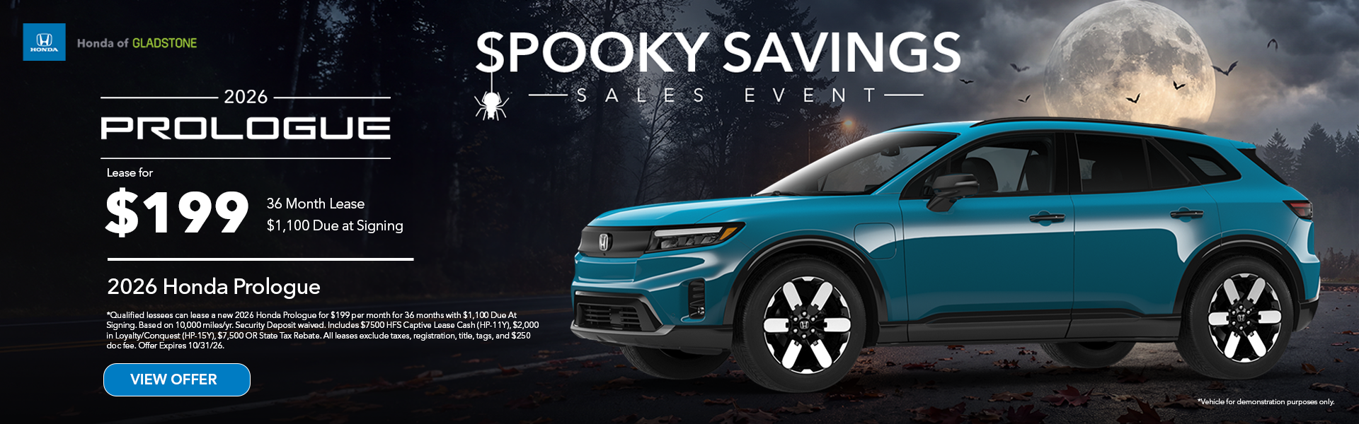 Spooky Savings