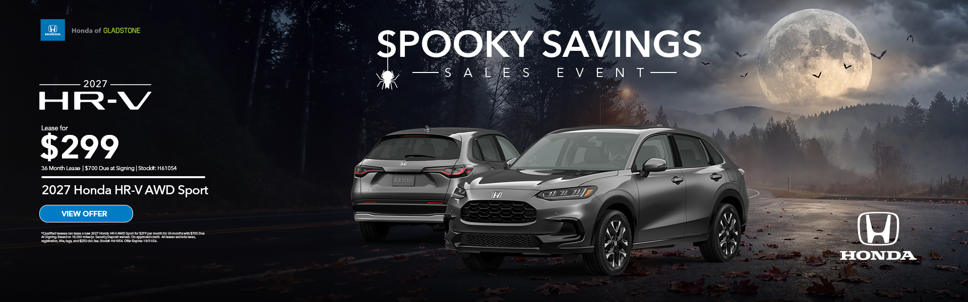 Spooky Savings